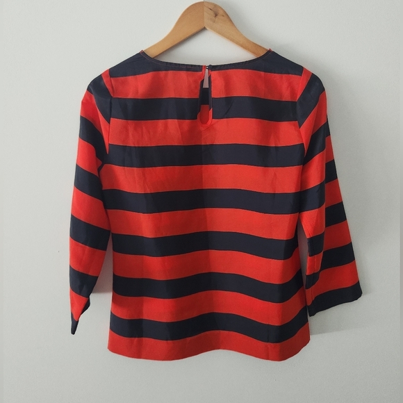 J. Crew Striped Blouse - Picture 7 of 10